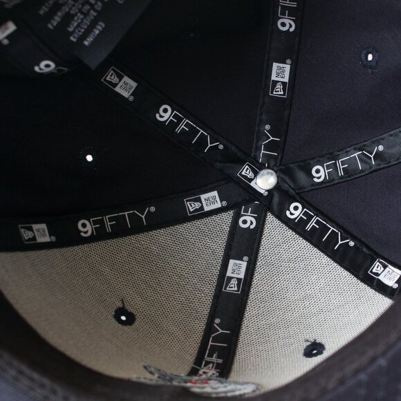 Seattle Kraken Hat Mens OSFM Blue 9Fifty Hockey Snapback - Picture 7 of 7